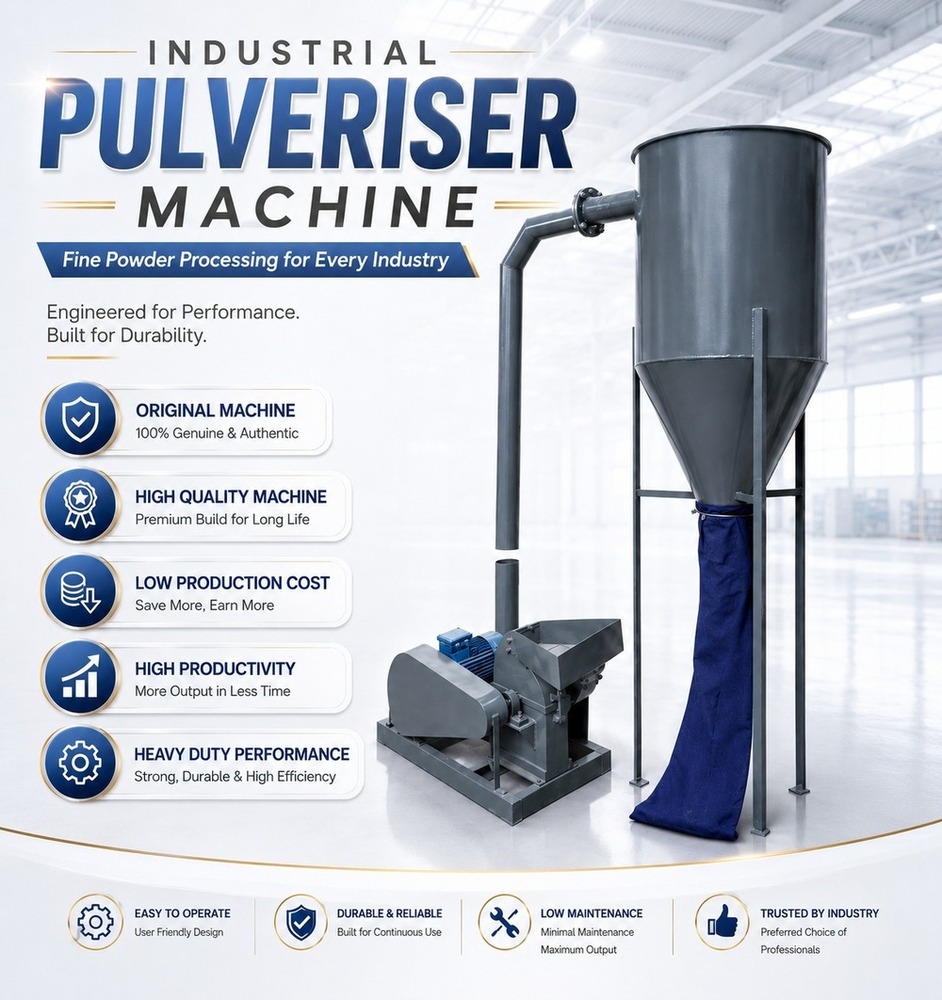 Industrial Pulveriser Machine