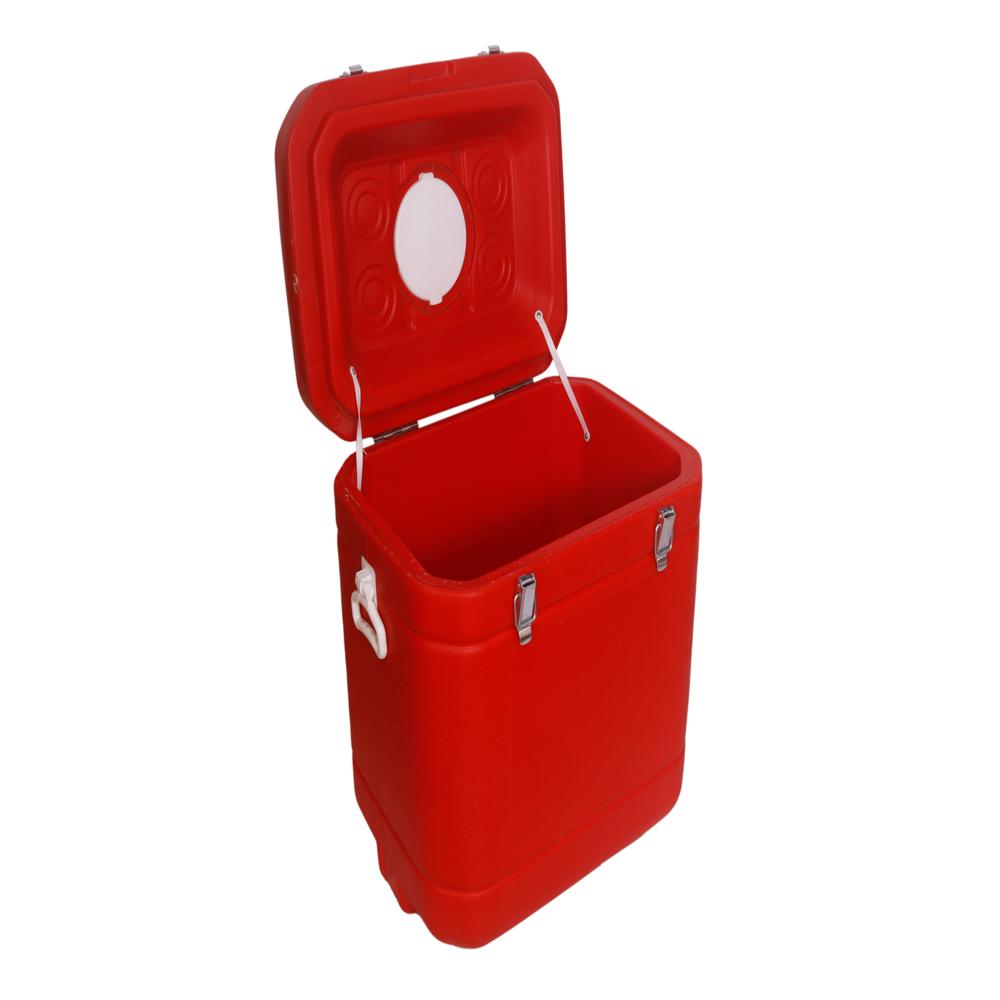 125 Ltr Ice Box - Color: Red