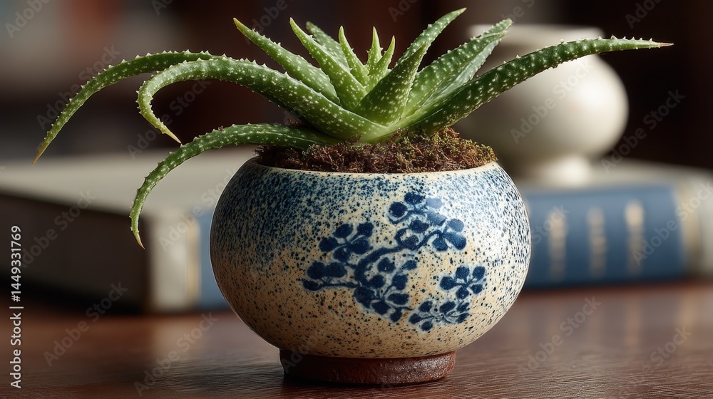 Polymer Plant Pot - Color: Multy