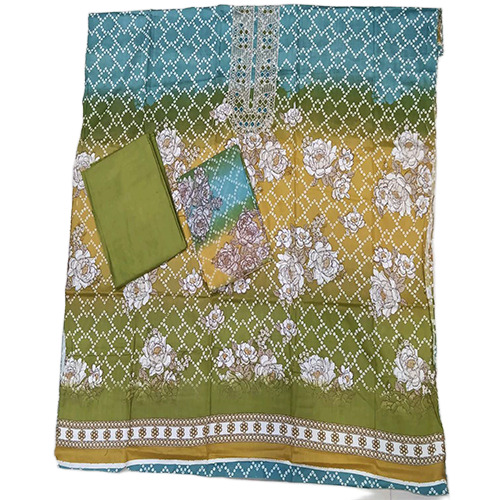Jaam Rayon Print Dress Material