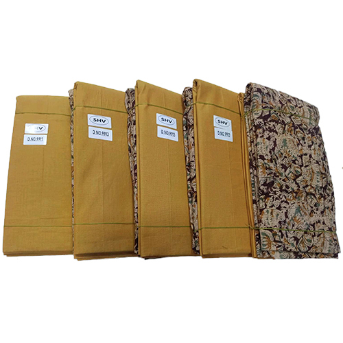 Kalamkari Cotton Dress Material