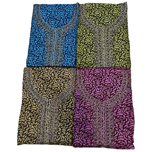 Pinki Cotton Work Dress Material