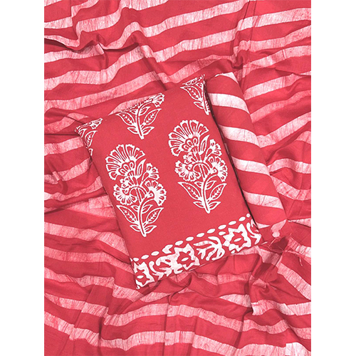 Dhurandhar Cotton Mulmul Batik Dress Material