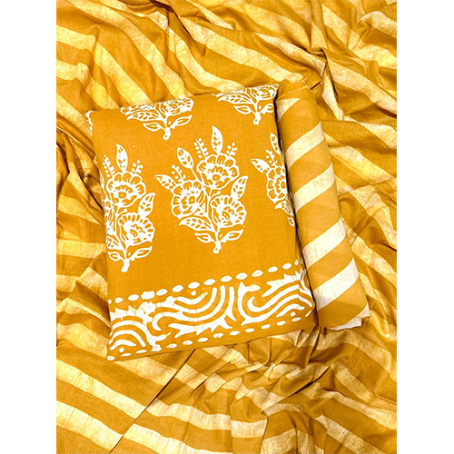Dhurandhar Cotton Mulmul Batik Dress Material