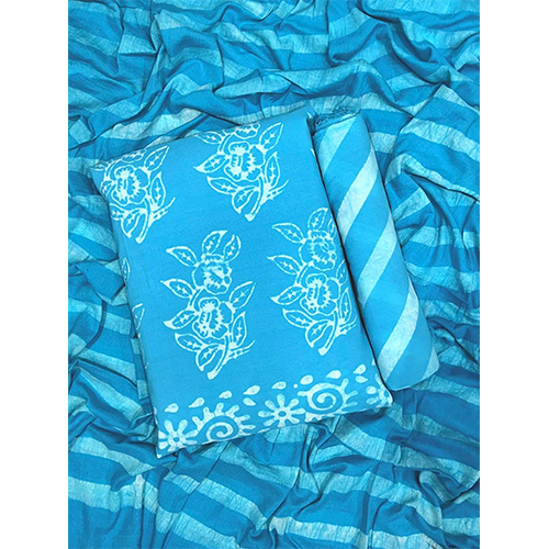 Dhurandhar Cotton Mulmul Batik Dress Material