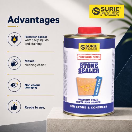 Stone Sealer For Stone And Concrete - Color: Clear
