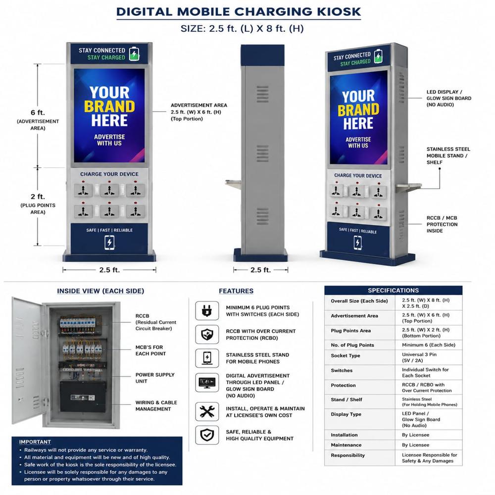 Mobile Charging Kiosk