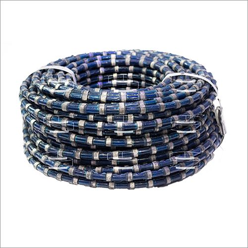 Stone processing diamond wiresaw rope