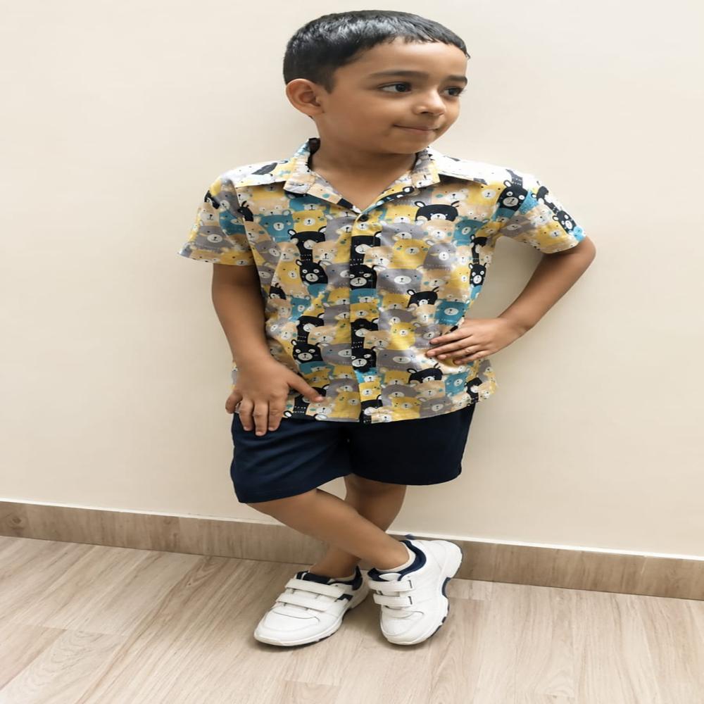 PRINTED SHIRT WITH NIKAR