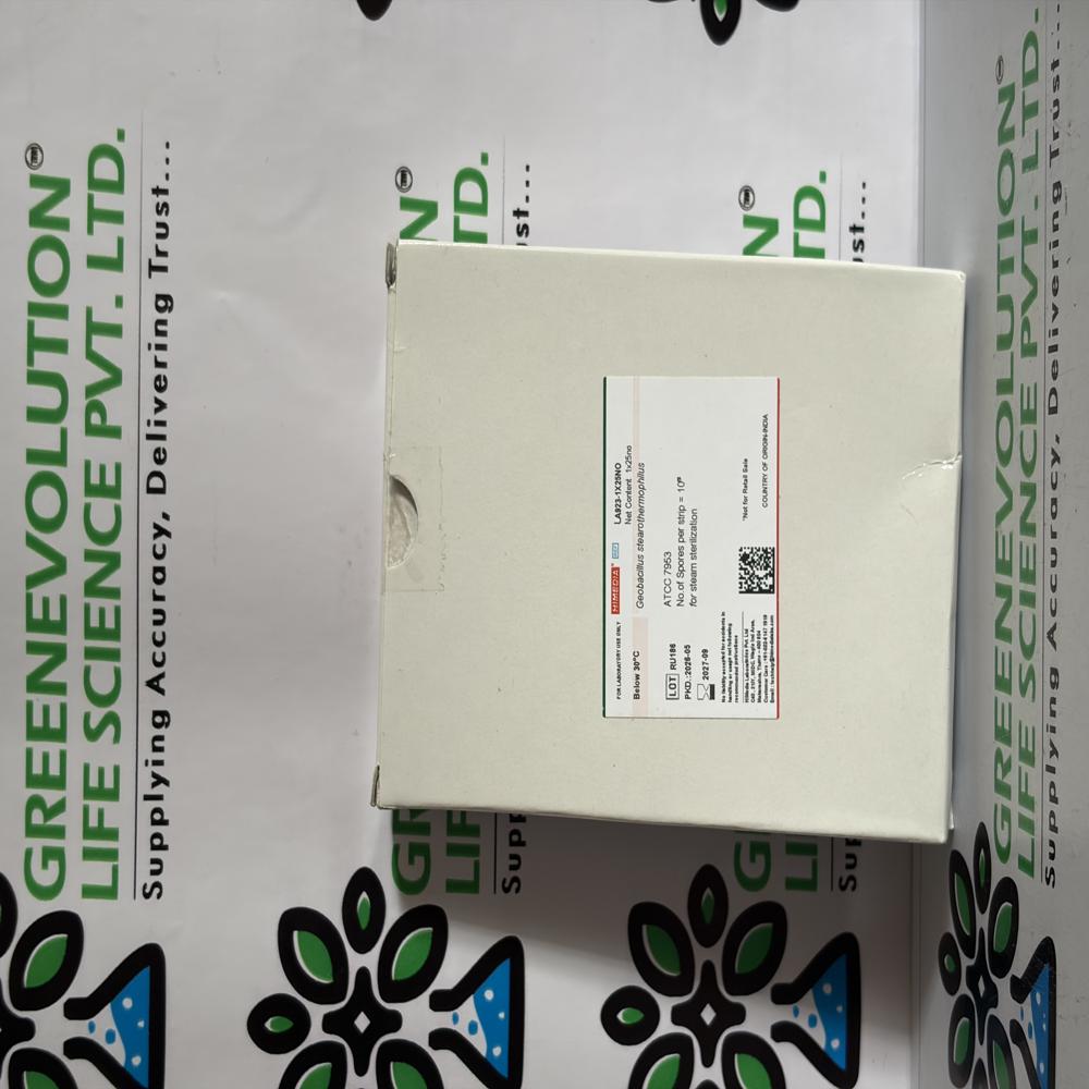 Geobacillus Stearothermophilus Strips Himedia - Application: Validation Of Steam Sterilization