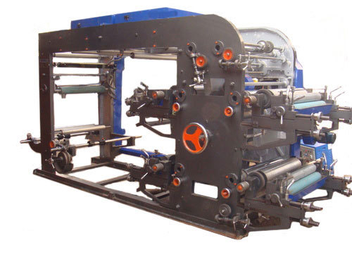 Four Colour Flexographic Printing Machine - High Precision Engineering | Versatile Ink Options, User-Friendly Interface, Compact Design
