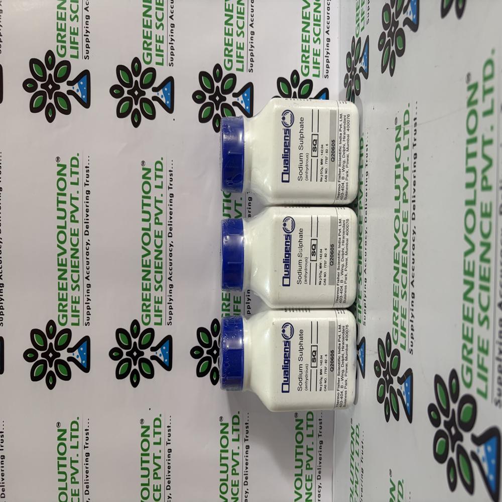 Sodium Sulphate Anhydrous SQ 500G Qualigens