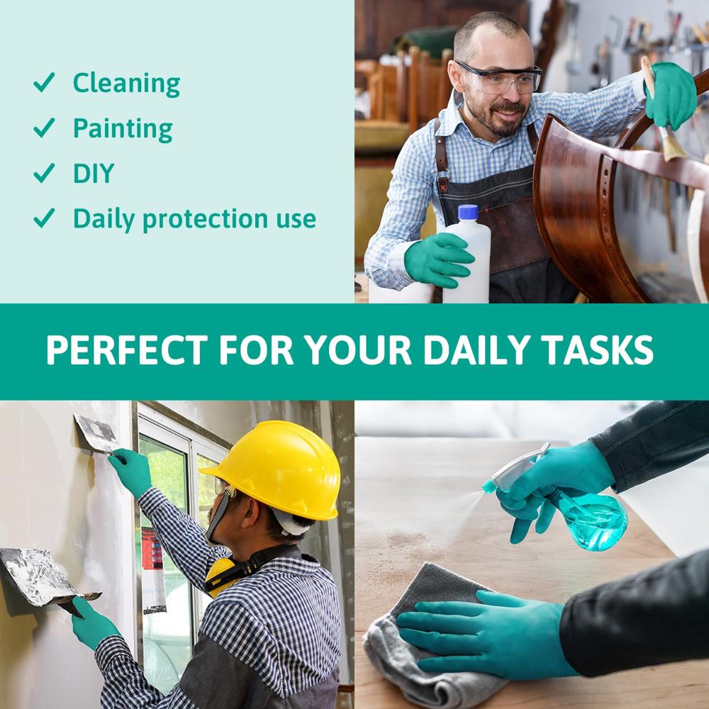 Ansell TouchNTuff 92600 Disposable Nitrile Gloves | Powder Free Chemical Resistant Gloves