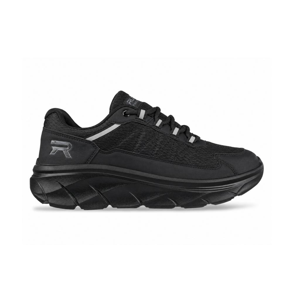 Impulse Black Men'S Running Shoes - Feature: Breathable