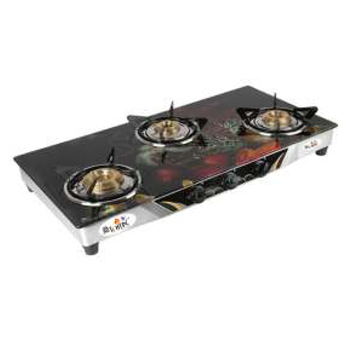 Everryday 3 Burner Glass Gas Stove (2 Burner, 3 Burner)