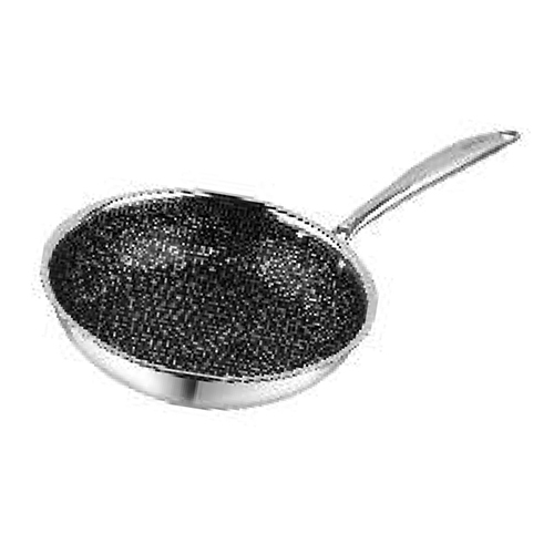 Everryday Honeycomb Triply Frypan with SS Lid Cover (180mm, 200mm, 220mm)