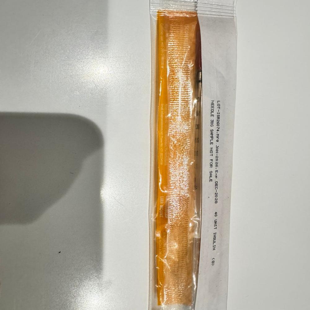 Insulin Syringe 1ML (40 Unit and 100 Unit)