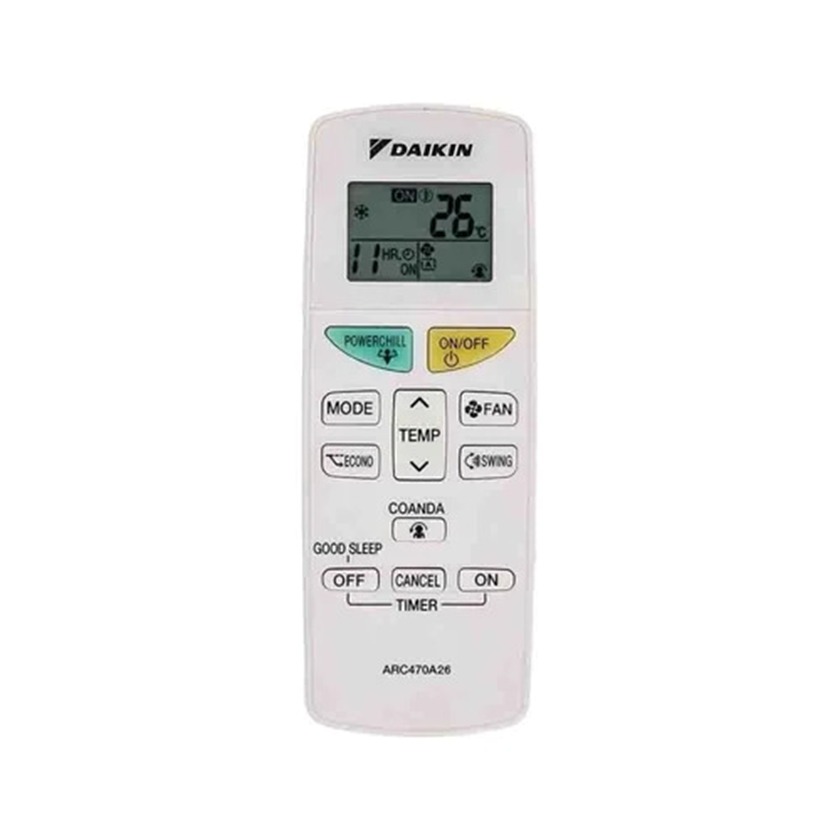 Daikin Arc484a2 Spilt Ac Remote Control - Color: Multiple