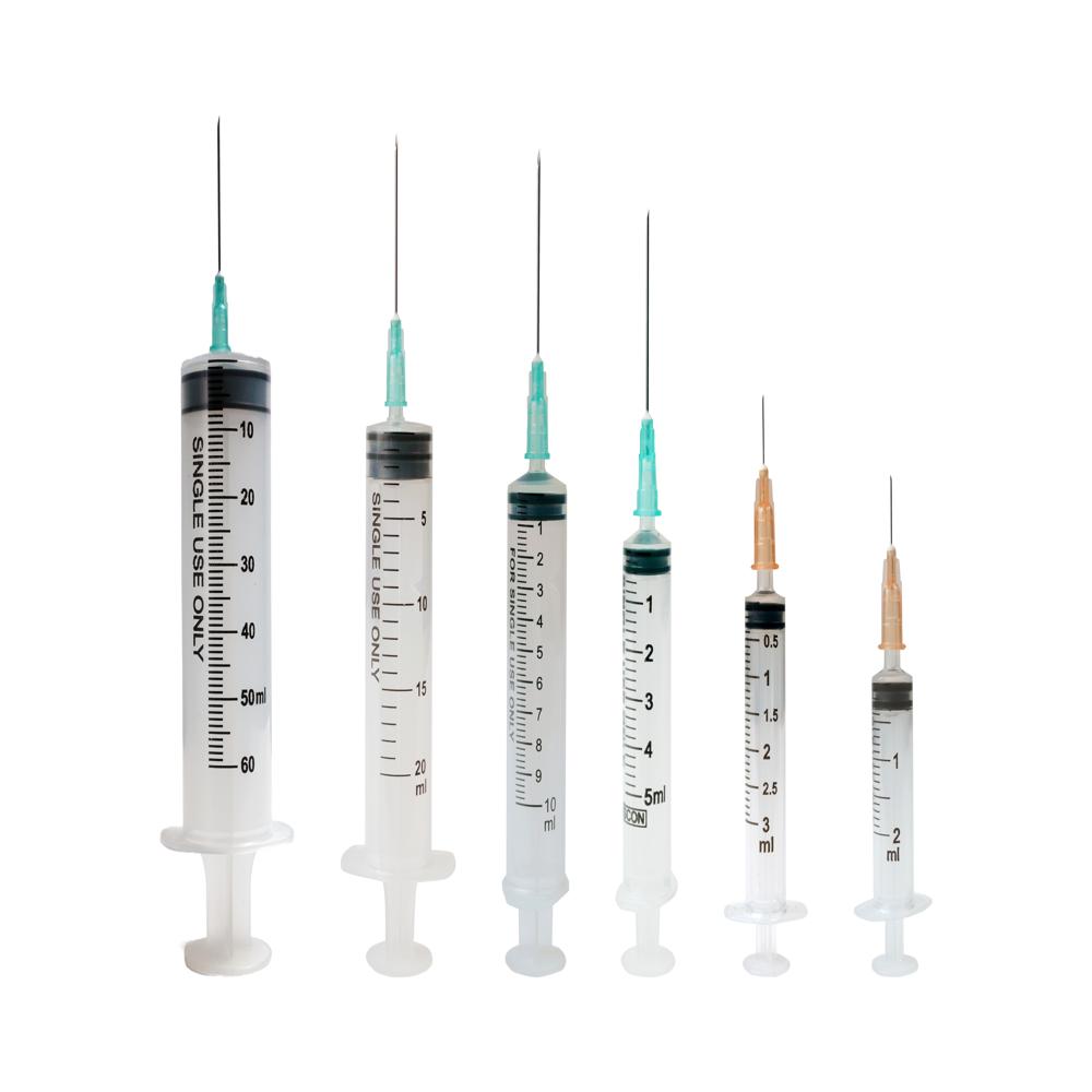Disposable Syringe Luer Slip  50 ML With Needle