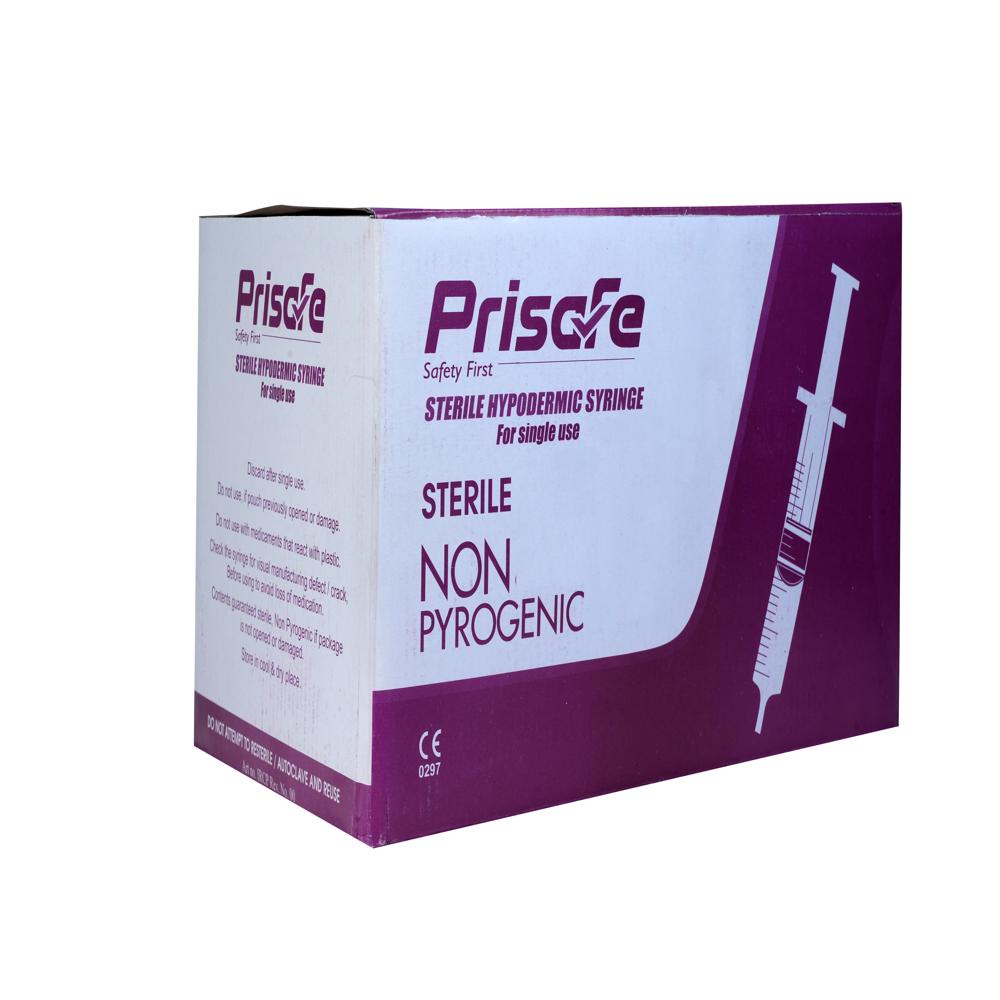 Disposable Syringe Luer Slip  50 ML With Needle