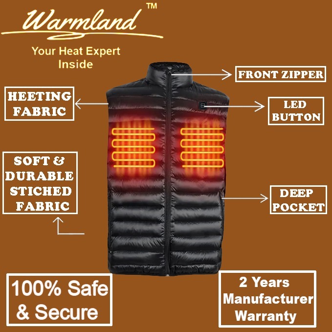 Half Sleeve Heated Jacket