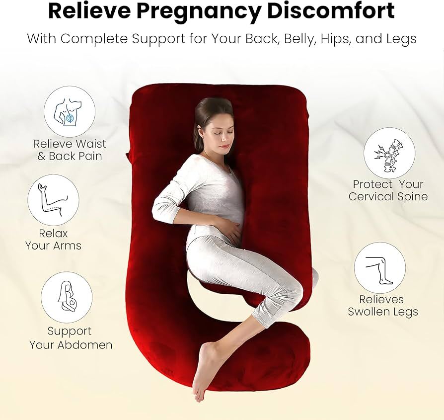 C Shaped Maternity Pillow