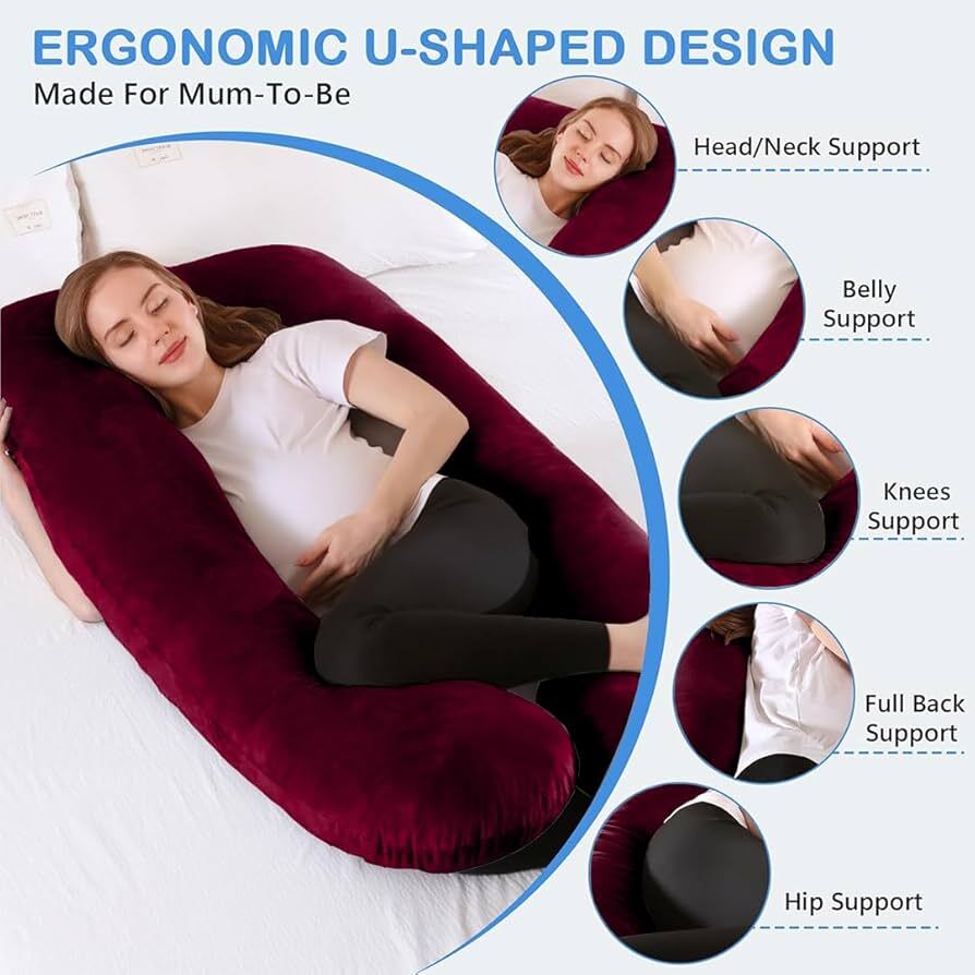 Side Sleeping Pregnancy Pillow