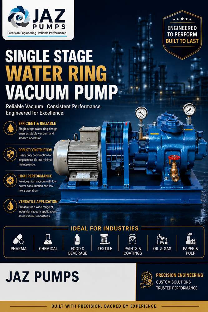 Water Ring Vacuum Pump