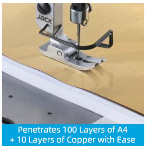 Jack A5E Computerized Direct Drive Single Needle Lockstitch Sewing Machine
