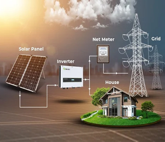 1MW On Grid Solar Plant