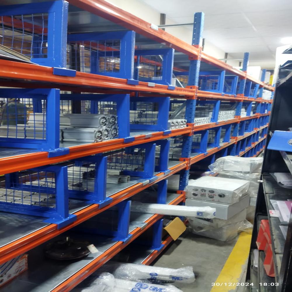 Heavy Duty Rack - Color: Blue & Orange