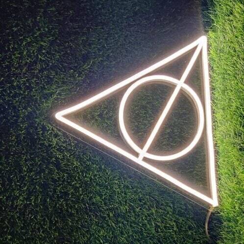 Acrylic Triangle LED Sign Board