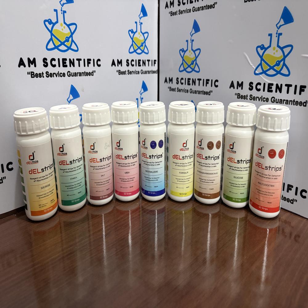 Milk Adulteration Kit Delmos 50 Strips Set
