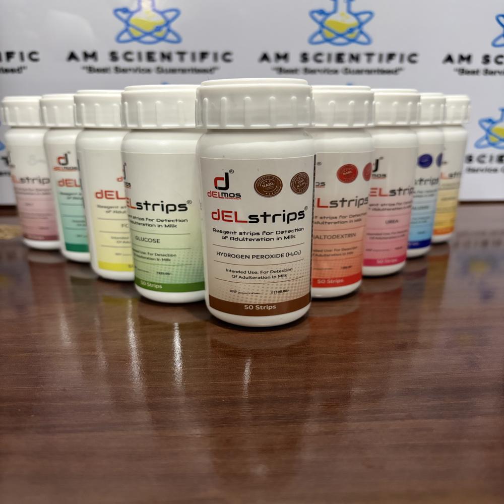 Milk Adulteration Kit Delmos 50 Strips Set