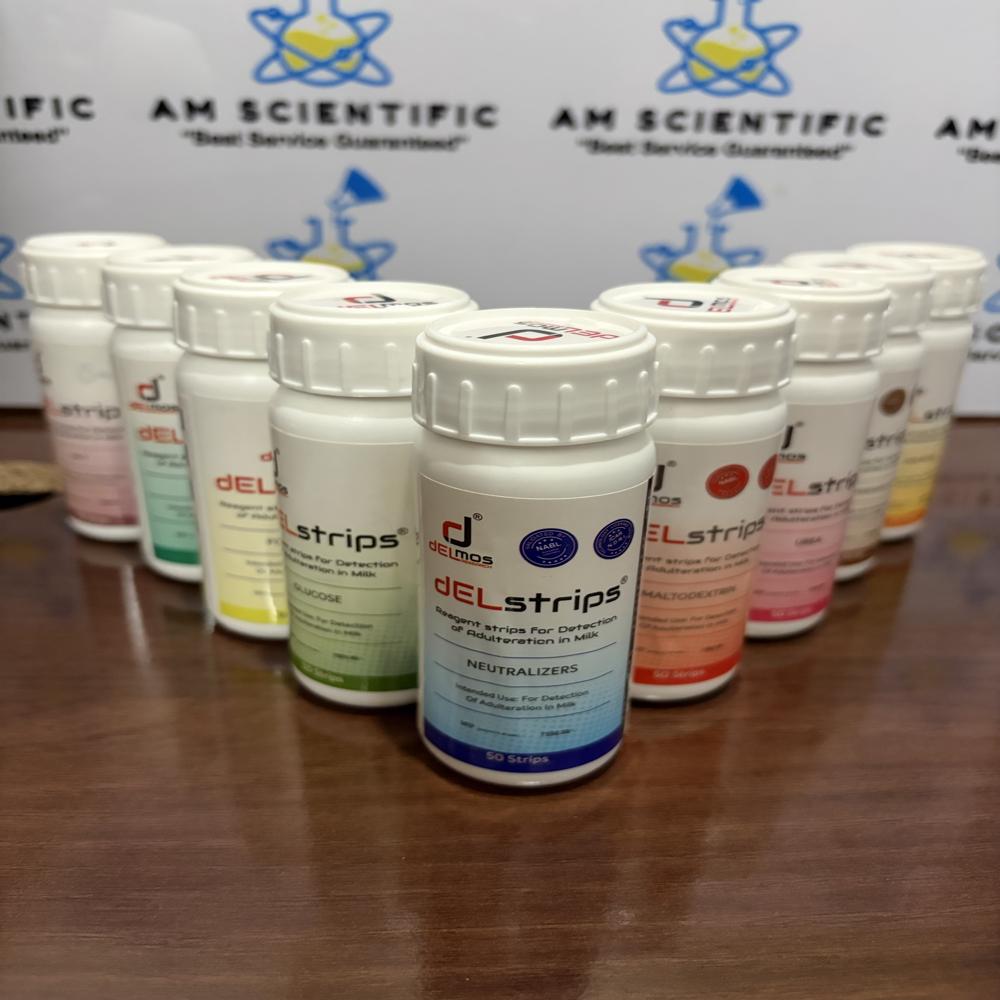 Milk Adulteration Kit Delmos 50 Strips Set