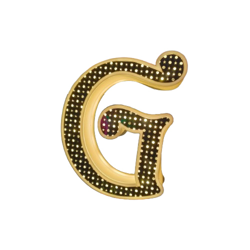 Acrylic Letter G For Sign Board