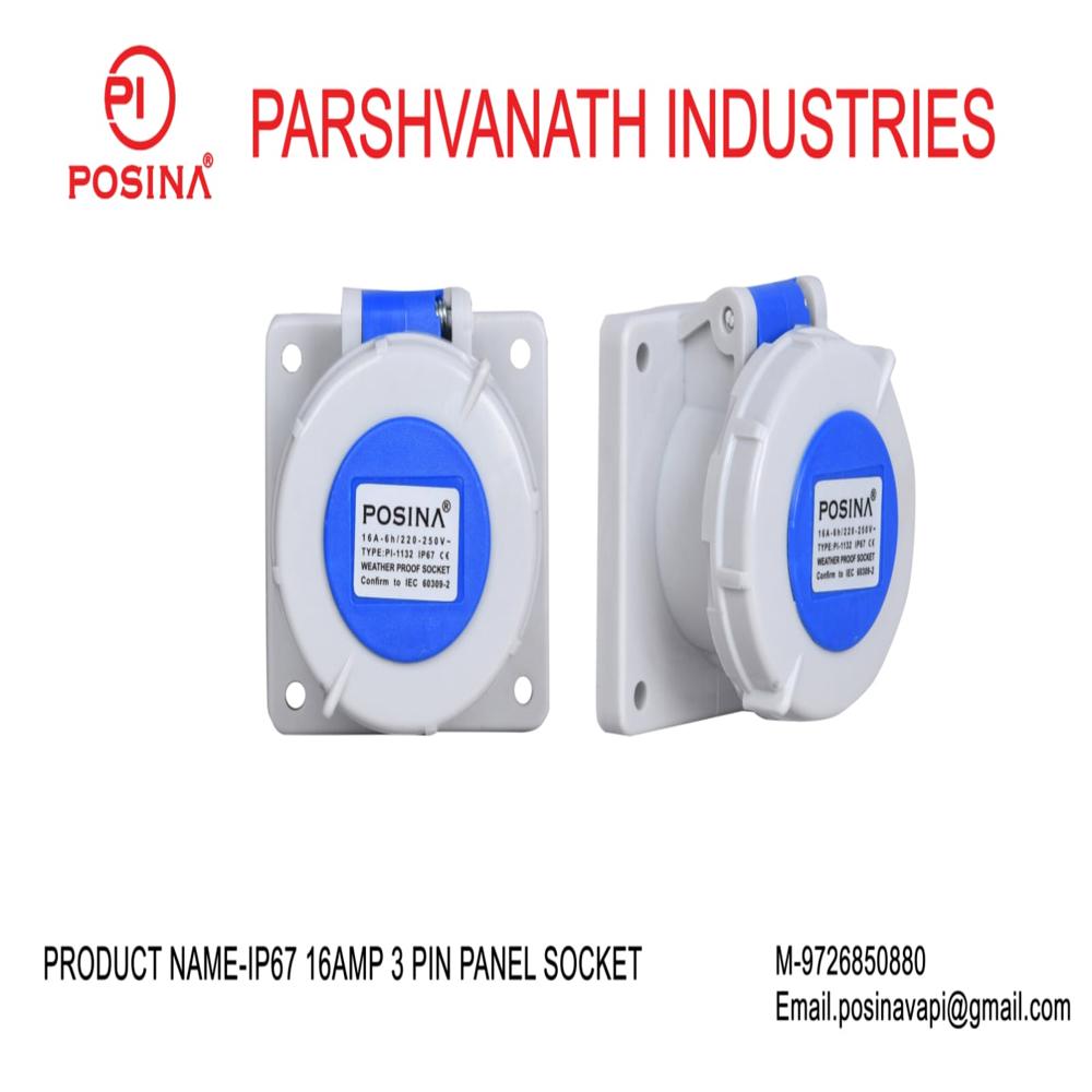 POSINA Industrial Plug and Socket