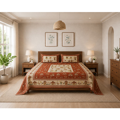 Noor King Size Bedsheet