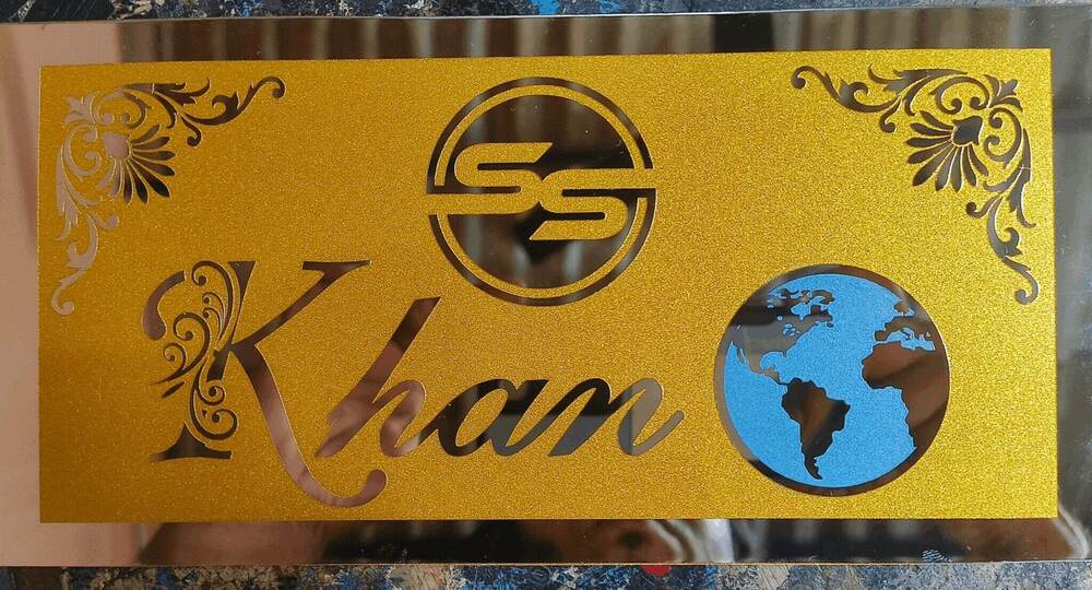 Steel Name Plate High Engraving Services