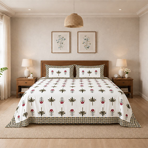 Reet Queen Size Bedsheet