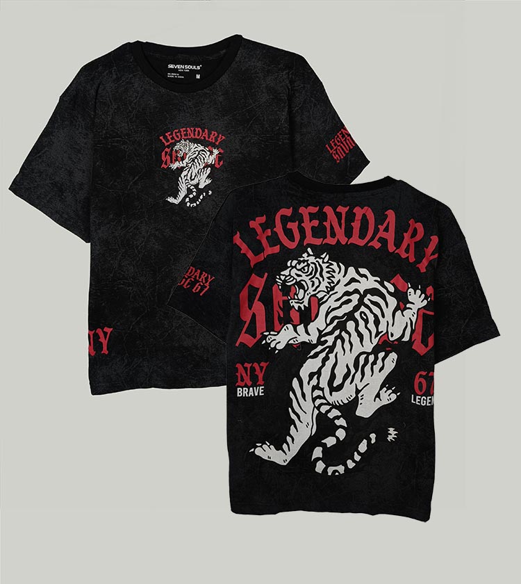 M11756 Mens Printed T-Shirts