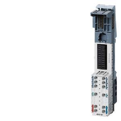 Siemens, Siplus Extreme, 6Ag1193-6Bp20-7Dc0, N/A (I/O Baseunit With Aux Terminals), 1-Phase, 24 V Dc To 230 V Ac (Universal Voltage) - Application: Station Hardware Module Terminal Block Layout