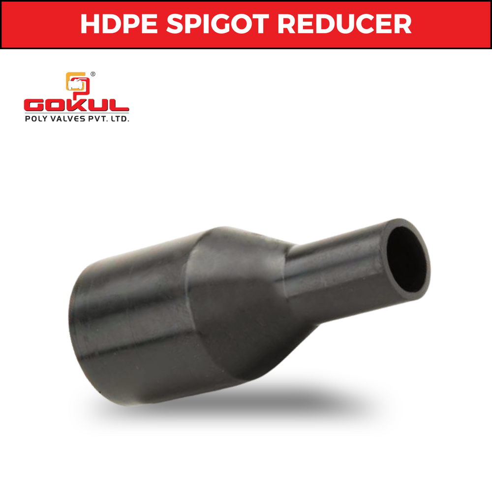 Pe Spigot Fitting - Color: Black