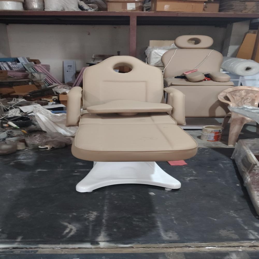 Blue And White Cosmetic Hydraulic Derma Chair