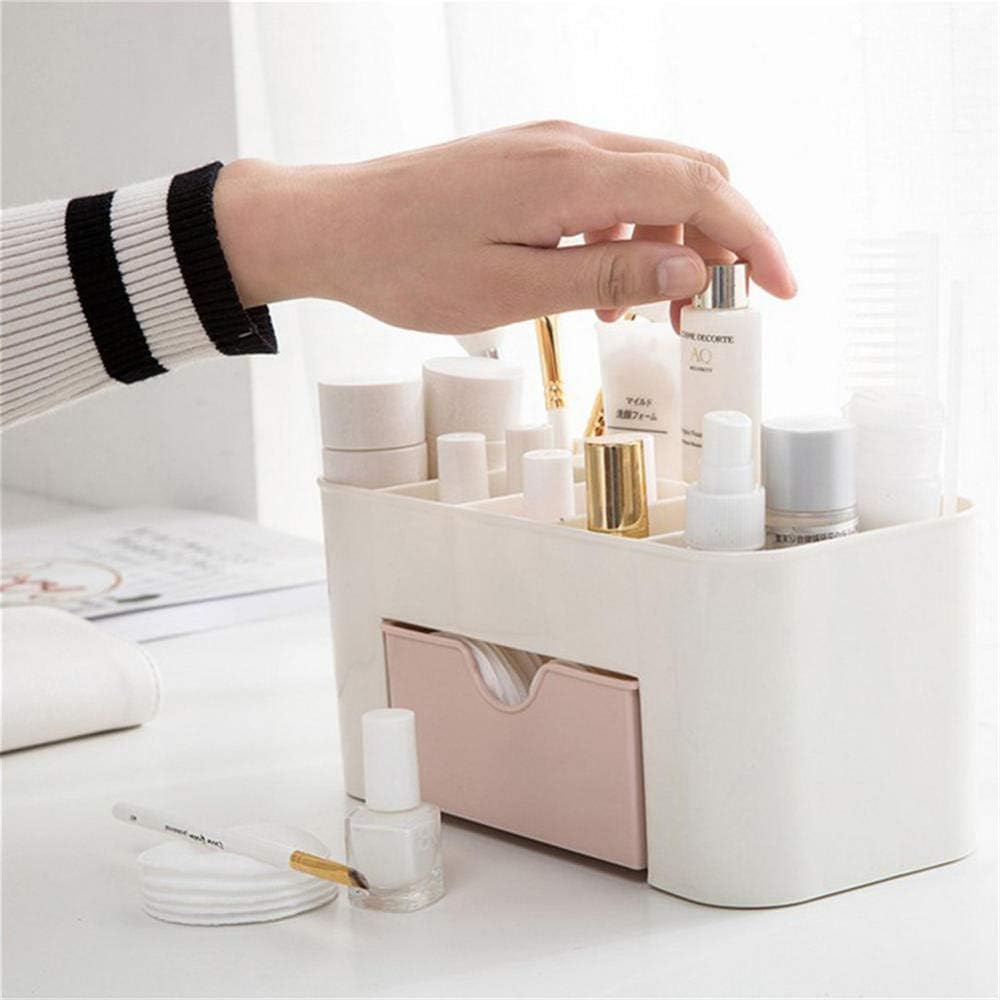 Plastic Cosmetic Storage Box Organizers Desktop Space Saving Makeup Organizer