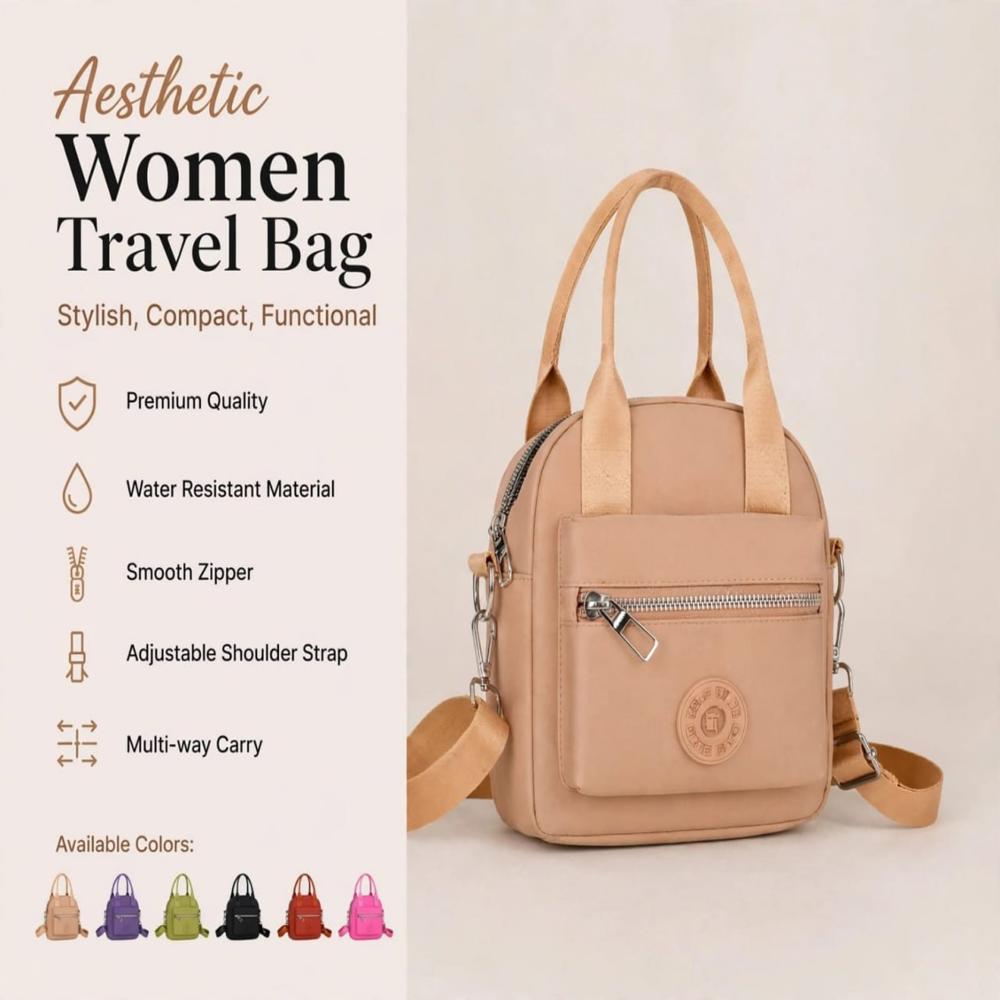 Aesthetic Women Travel Bag Shoulder Handbag