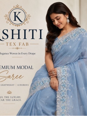Organza saree