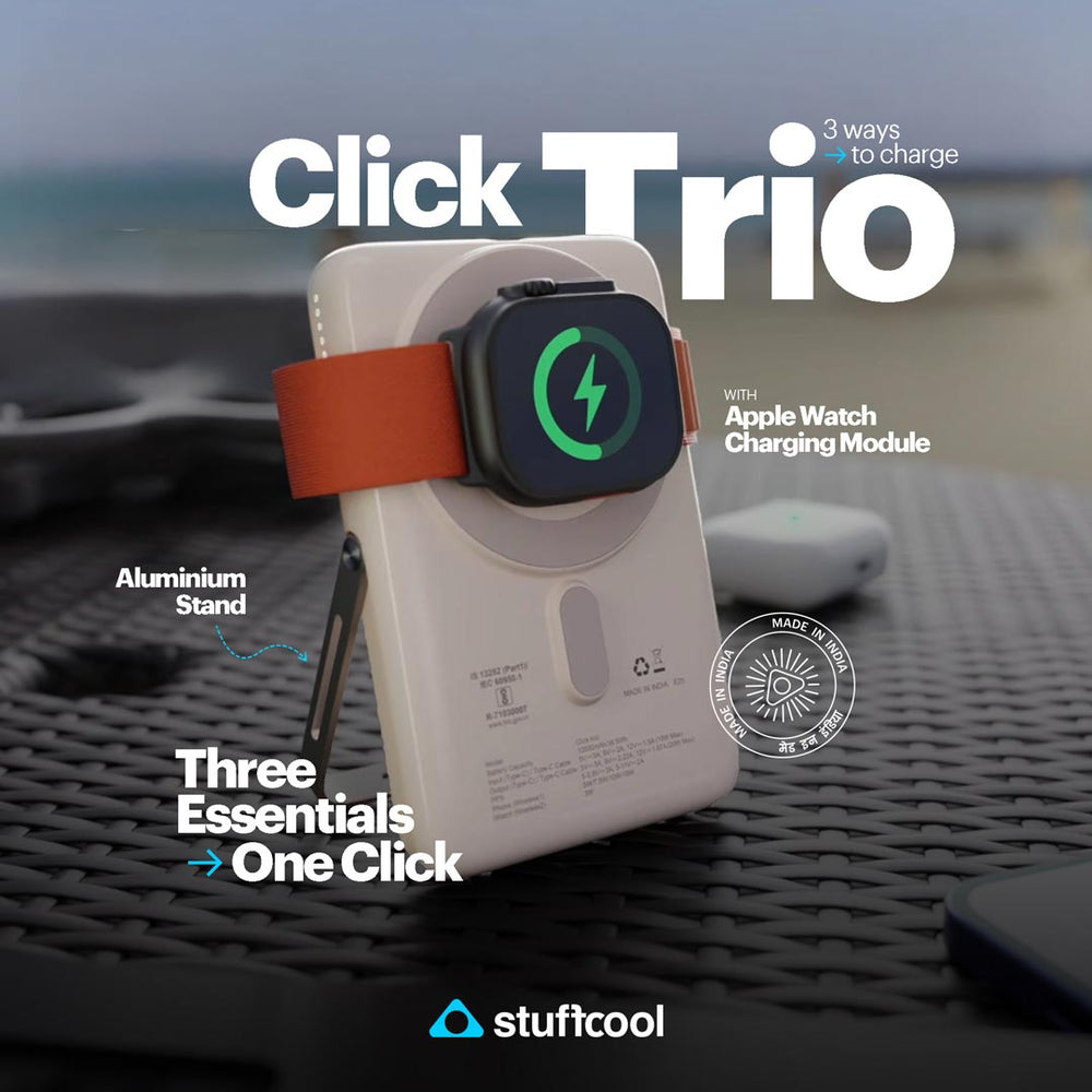Stuffcool Click Trio Magsafe Powerbank