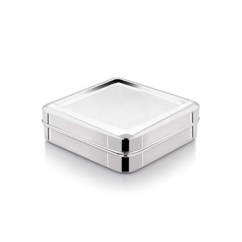 Stainless Steel Dryfruits  Masala Box 9 In 1 (Round Vati)