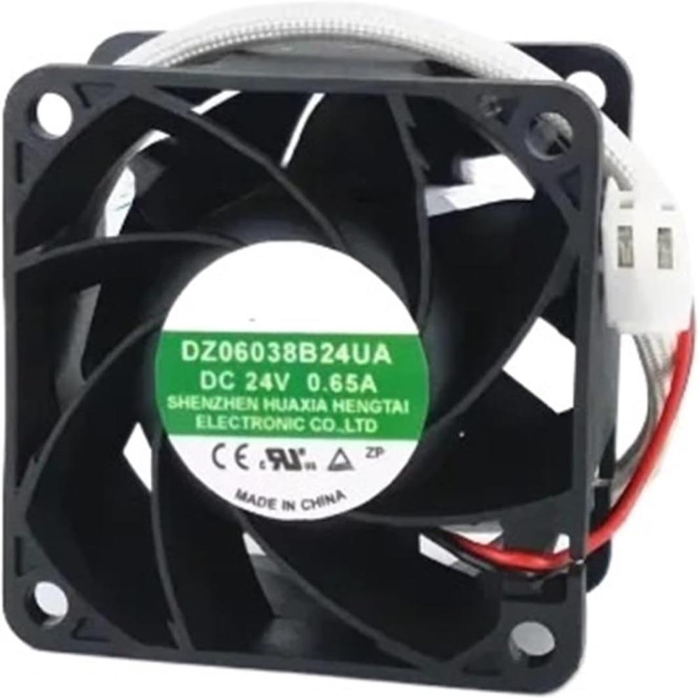 M DZ06038B24UA 24V DC 0.65A 6038mm Ball Bearing Industrial Axial Cooling Fan
